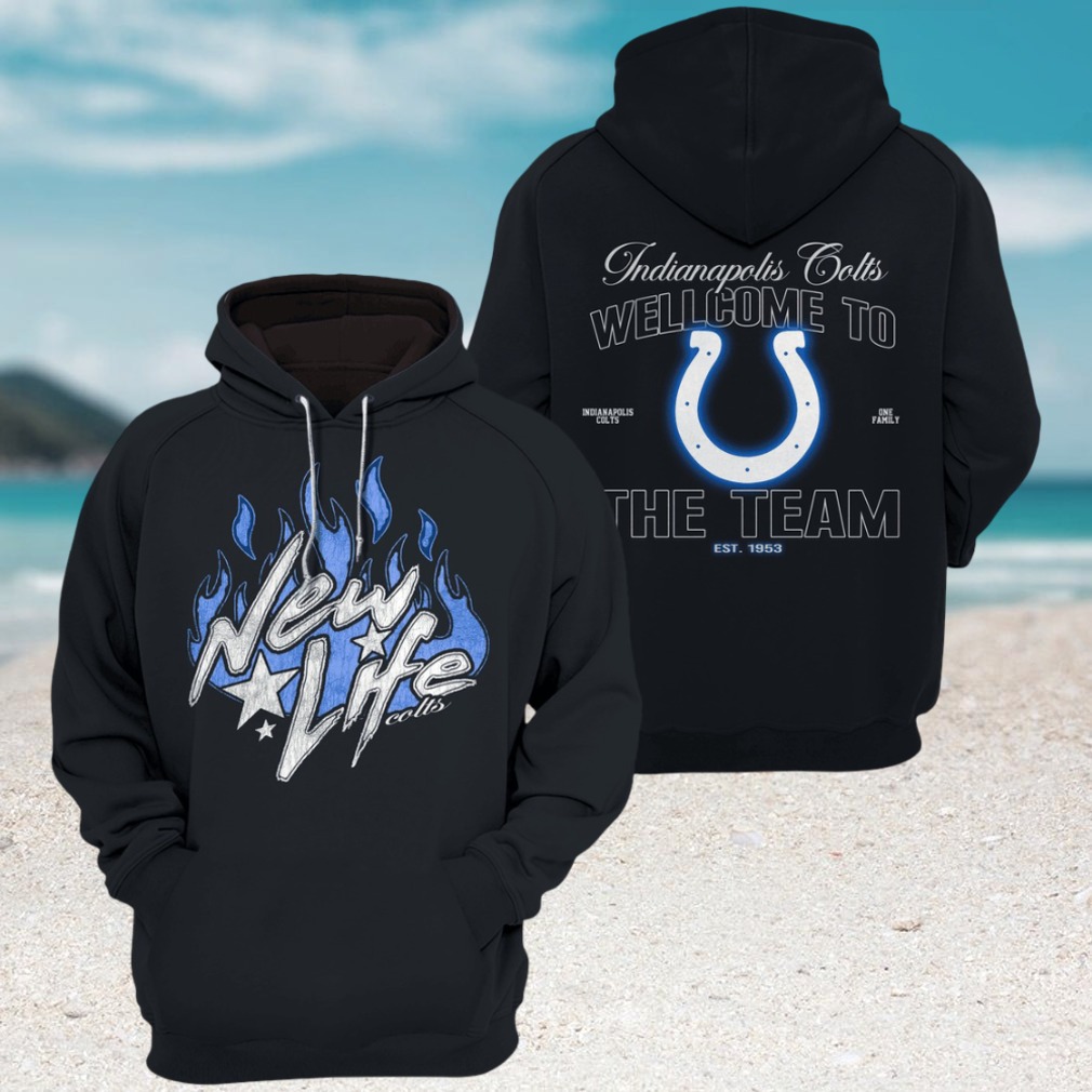 Indianapolis Colts New Life Game Day NFL Football Hoodie Indianapolis Colts New Life Game Day NFL Football Hoodie