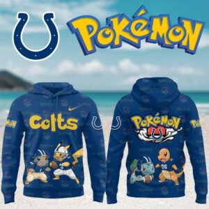 Indianapolis Colts Pokemon NFL Fan Hoodie