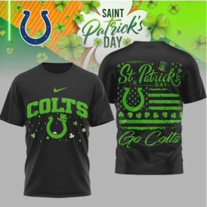 Indianapolis Colts St. Patrick's Day Shamrock T Shirt