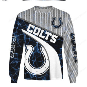 Indianapolis Colts Voltage Strike NFL Hoodie