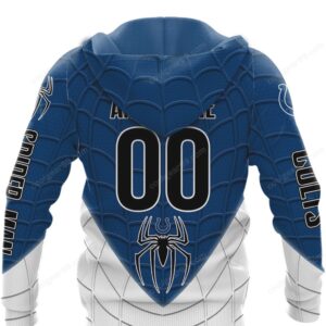 Indianapolis Colts X Spider Man NFL Hoodie