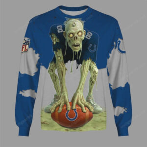 Indianapolis Colts Zombie HLW NFL Fan Hoodie