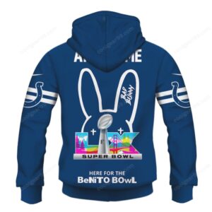 Indianapolis Colts x Bad Bunny Super Bowl 2026 NFL Hoodie