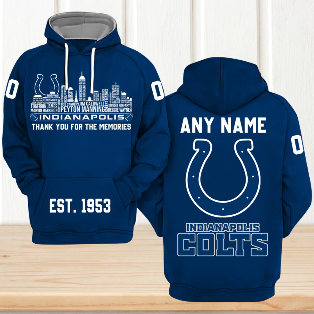 Indianapolis Colts x Legend City Football Custom Name NFL Hoodie Indianapolis Colts x Legend City Football Custom Name NFL Hoodie