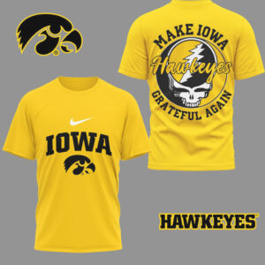 Iowa Hawkeyes Official Grateful Game Day 3D Shirt