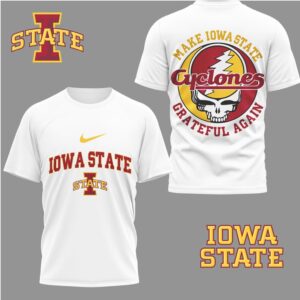 Iowa State Cyclones Official Grateful Game Day 3D Shirt Iowa State Cyclones Official Grateful Game Day 3D Shirt