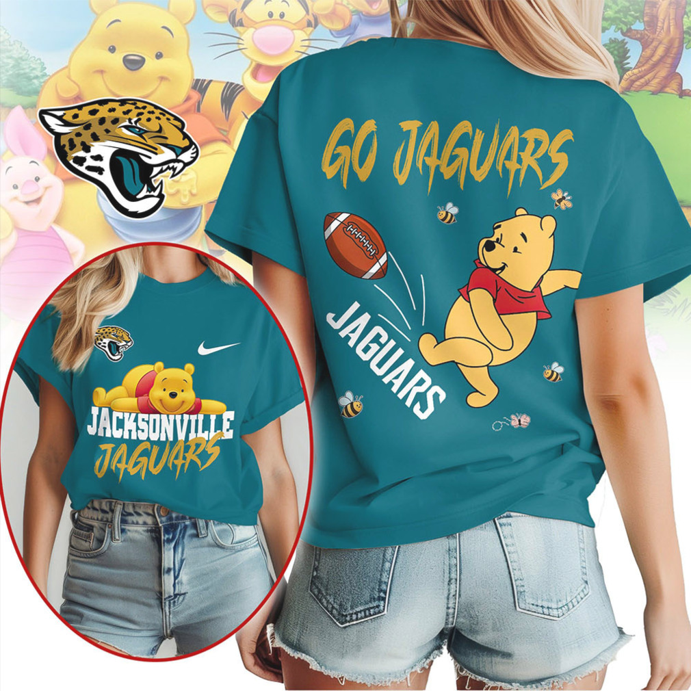 Jacksonville Jaguars Football Official NFL Winnie The Pooh Women Shirt Jacksonville Jaguars Football Official NFL Winnie The Pooh Women Shirt