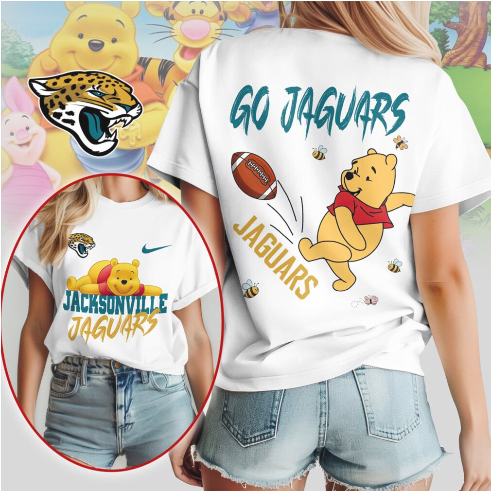 Jacksonville Jaguars Football Official NFL Winnie The Pooh Women Shirt Jacksonville Jaguars Football Official NFL Winnie The Pooh Women Shirt