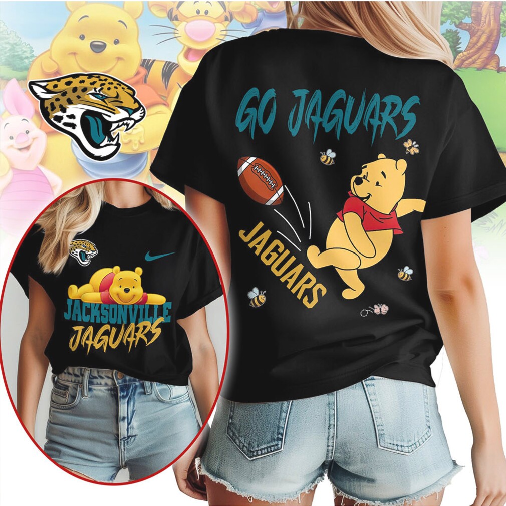 Jacksonville Jaguars Football Official NFL Winnie The Pooh Women Shirt Jacksonville Jaguars Football Official NFL Winnie The Pooh Women Shirt