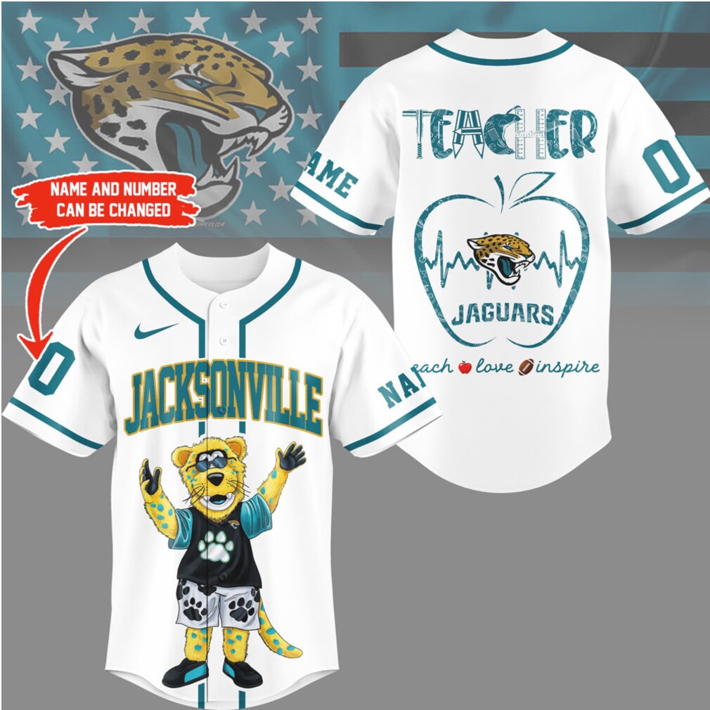 Jacksonville Jaguars Official NFL Teacher Appreciation Month Jersey Shirt Jacksonville Jaguars Official NFL Teacher Appreciation Month Jersey Shirt