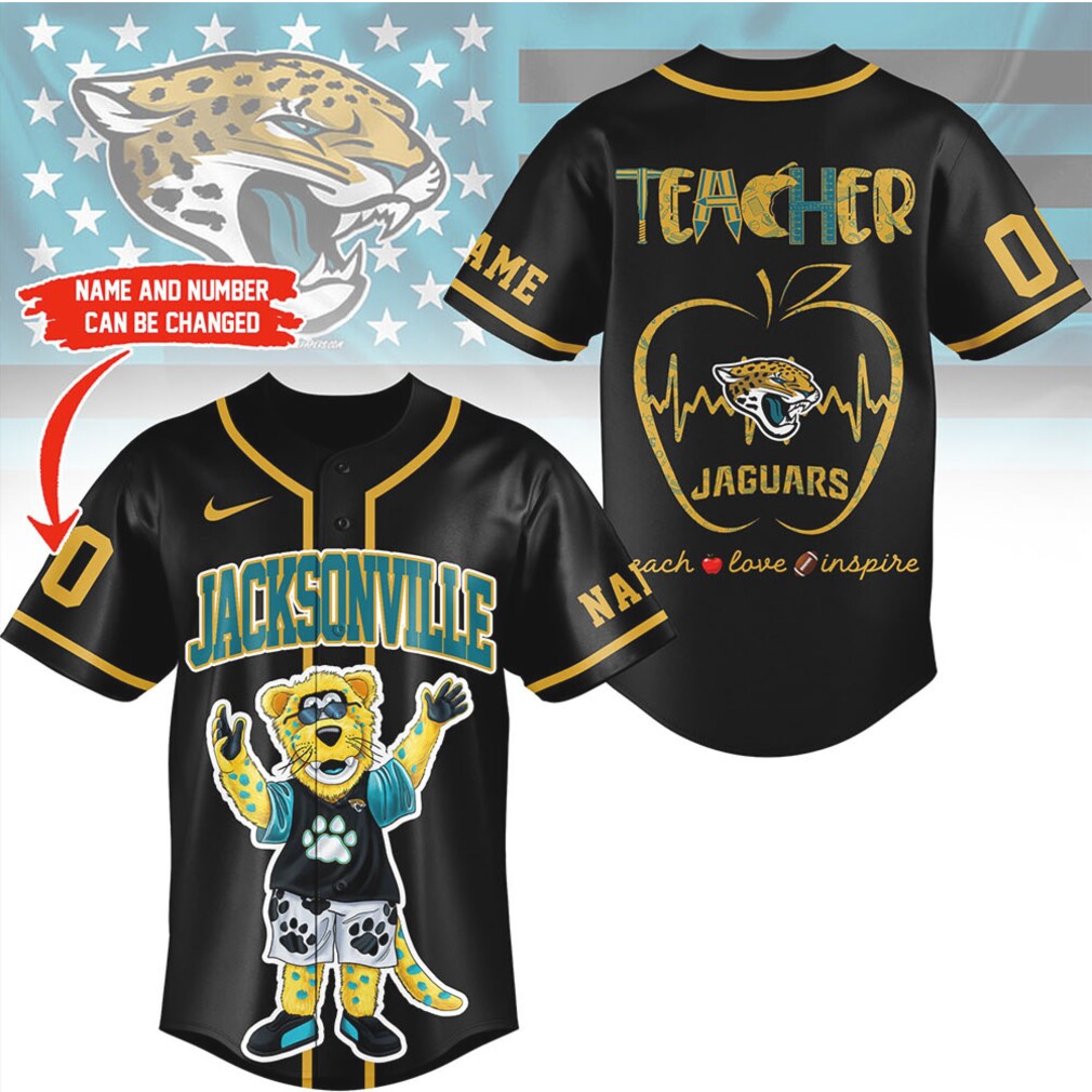 Jacksonville Jaguars Official NFL Teacher Appreciation Month Jersey Shirt Jacksonville Jaguars Official NFL Teacher Appreciation Month Jersey Shirt