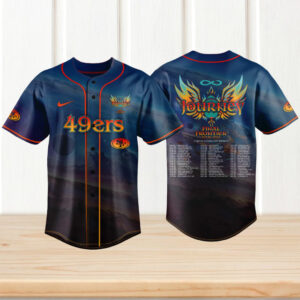 Journey Final Frontier Tour 2026 San Francisco 49ers Jersey Journey Final Frontier Tour 2026 San Francisco 49ers Jersey