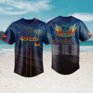 Journey Final Frontier Tour 2026 San Francisco 49ers Jersey