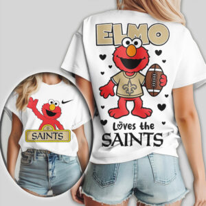 Kansa Chiefs Football Official NFL Elmo Fan 3D Shirt Kansa Chiefs Football Official NFL Elmo Fan 3D Shirt