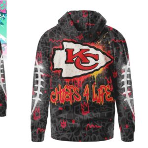 Kansas City Chiefs Arrowhead Graffiti Streetwear Game Day NFL Shirt
