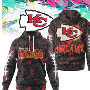 Kansas City Chiefs Arrowhead Graffiti Streetwear Game Day NFL Shirt