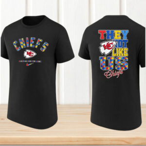 Kansas City Chiefs Autism Awareness Month They Not Like Us Puzzle T Shirt Kansas City Chiefs Autism Awareness Month They Not Like Us Puzzle T Shirt