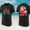 Kansas City Chiefs Bad Bunny DTMF Frog Football Fan T Shirt Kansas City Chiefs Bad Bunny DTMF Frog Football Fan T Shirt
