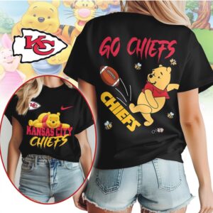 Kansas City Chiefs Football Official NFL Winnie The Pooh Fan Shirt