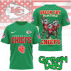 Kansas City Chiefs Green Day Mohawk Skull Punk T Shirt Kansas City Chiefs Green Day Mohawk Skull Punk T Shirt