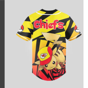 Kansas City Chiefs Official NFL Pikachu Jersey Shirt Kansas City Chiefs Official NFL Pikachu Jersey Shirt