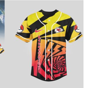 Kansas City Chiefs Official NFL Pikachu Jersey Shirt