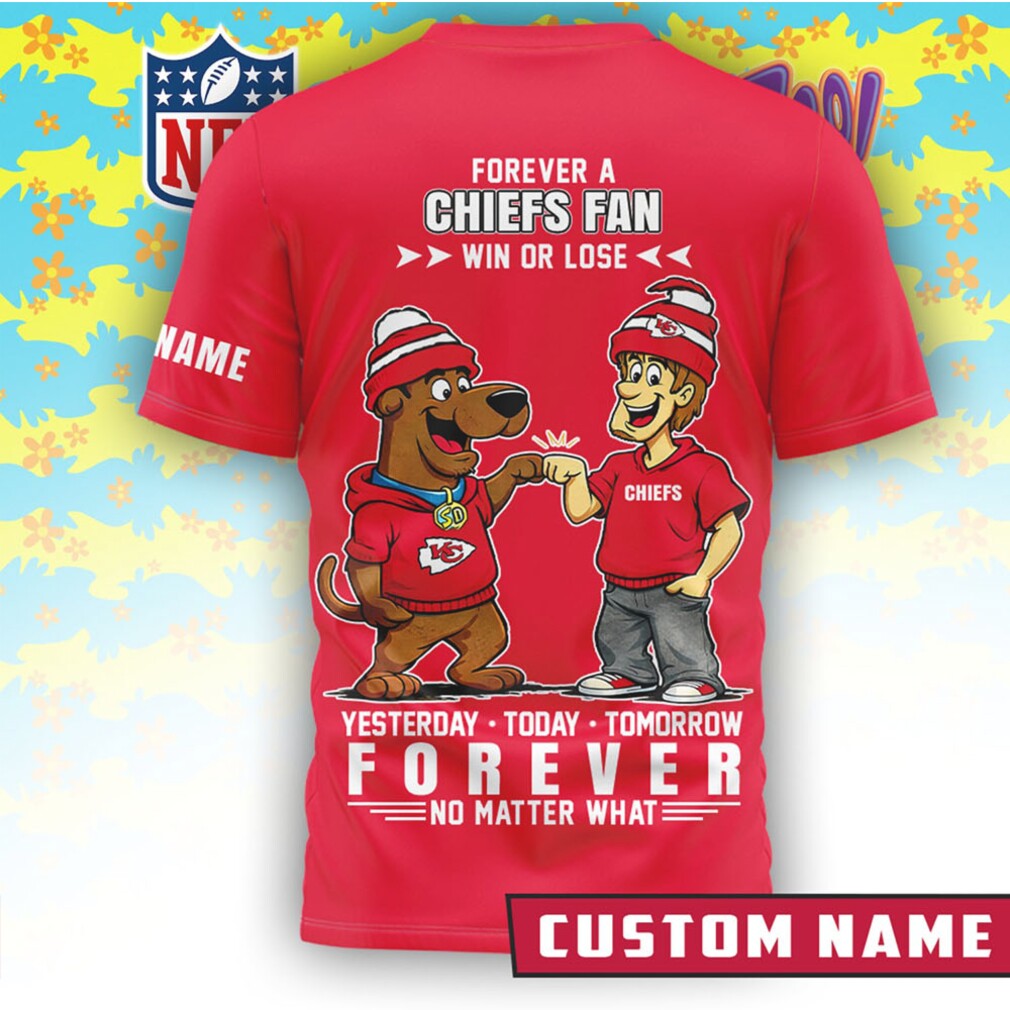 Kansas City Chiefs x Scooby Doo Official 3D Shirt Kansas City Chiefs x Scooby Doo Official 3D Shirt