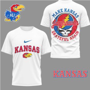 Kansas Jayhawks Official Grateful Game Day 3D Shirt Kansas Jayhawks Official Grateful Game Day 3D Shirt