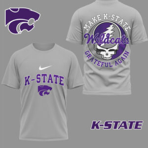 Kansas State Wildcats Official Grateful Game Day 3D Shirt