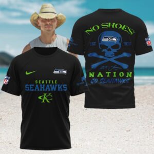 Kenny Chesney No Shoes Nation Seattle Seahawks Country Music Skull Crossbones T Shirt Kenny Chesney No Shoes Nation Seattle Seahawks Country Music Skull Crossbones T Shirt