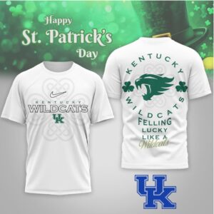 Kentucky Wildcats St. Patrick’s Day Lucky Like A Wildcat Mascot Fan Shirt Kentucky Wildcats St. Patrick’s Day Lucky Like A Wildcat Mascot Fan Shirt