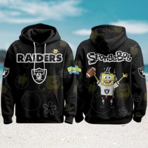 Las Vegas Raiders Football SpongeBob Hoodie Cutest Drop of the Year Hoodie Las Vegas Raiders Football SpongeBob Hoodie Cutest Drop of the Year Hoodie