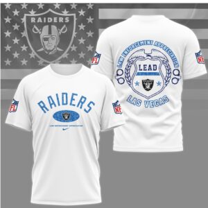 Las Vegas Raiders Law Enforcement Appreciation LEAD T Shirt