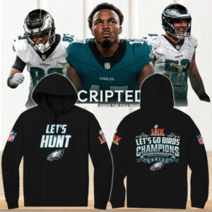 Let's Go Birds Champions Philadelphia Eagles Game Day NFL Football Fan Hoodie