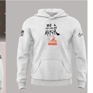 Limited Edition Browns ” Be a Change Maker” Hoodie LL1216241022