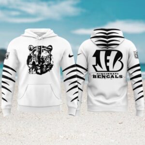 Limited Edition Cincinnati Bengals Logo Team NFL Hoodie Limited Edition Cincinnati Bengals Logo Team NFL Hoodie