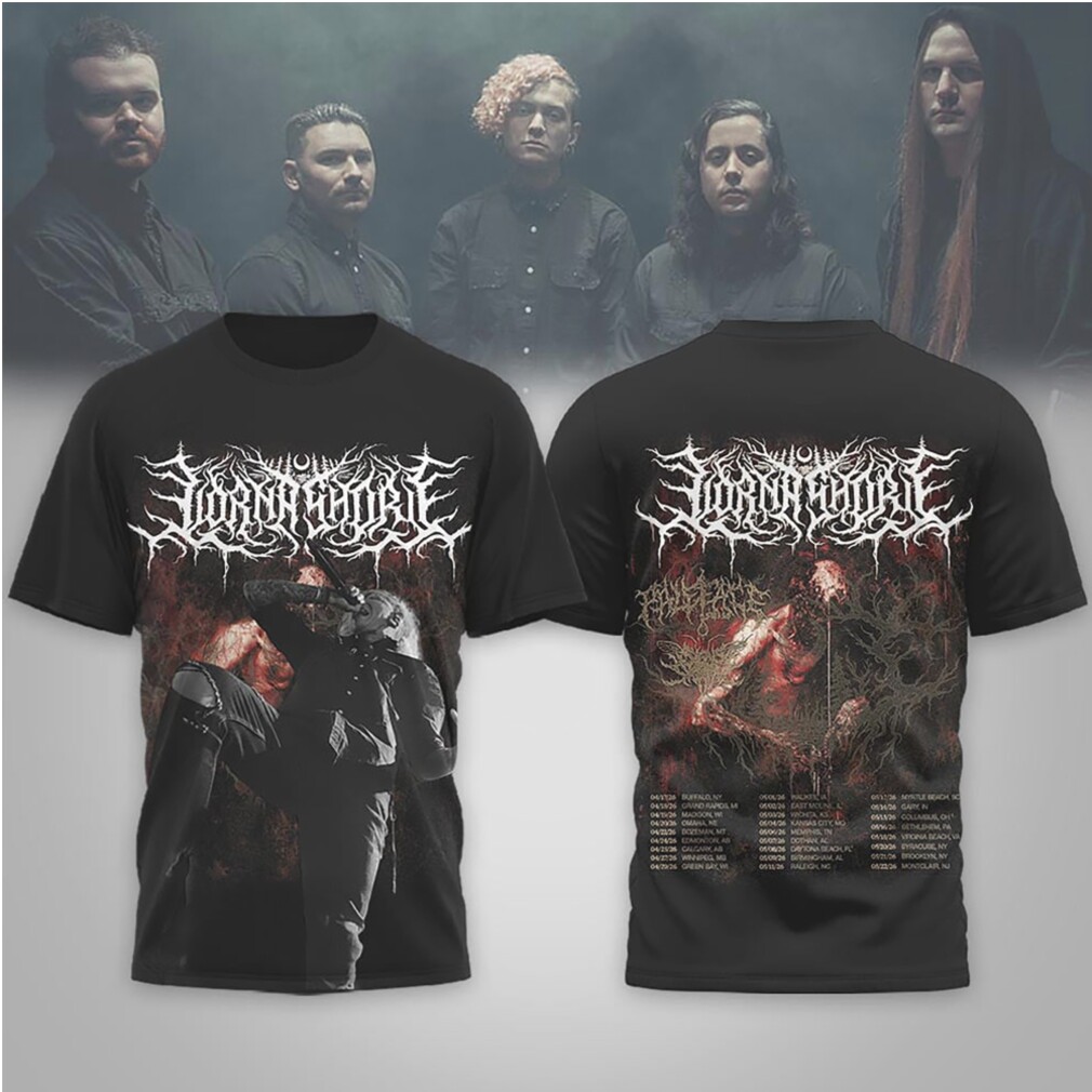 Lorna Shore Pain Remains World Tour 2026 Deathcore Metal Graphic Band Hoodie Lorna Shore Pain Remains World Tour 2026 Deathcore Metal Graphic Band Hoodie