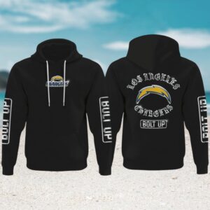 Los Angeles Chargers Bolt Up NFL Football Hoodie