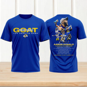 Los Angeles Rams Aaron Donald Retirement 2026 Shirt