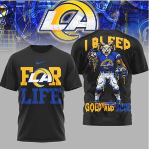 Los Angeles Rams Gameday Playoffs 2026 NFL Built on Loyalty 3D Shirt