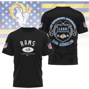 Los Angeles Rams Law Enforcement Appreciation T Shirt