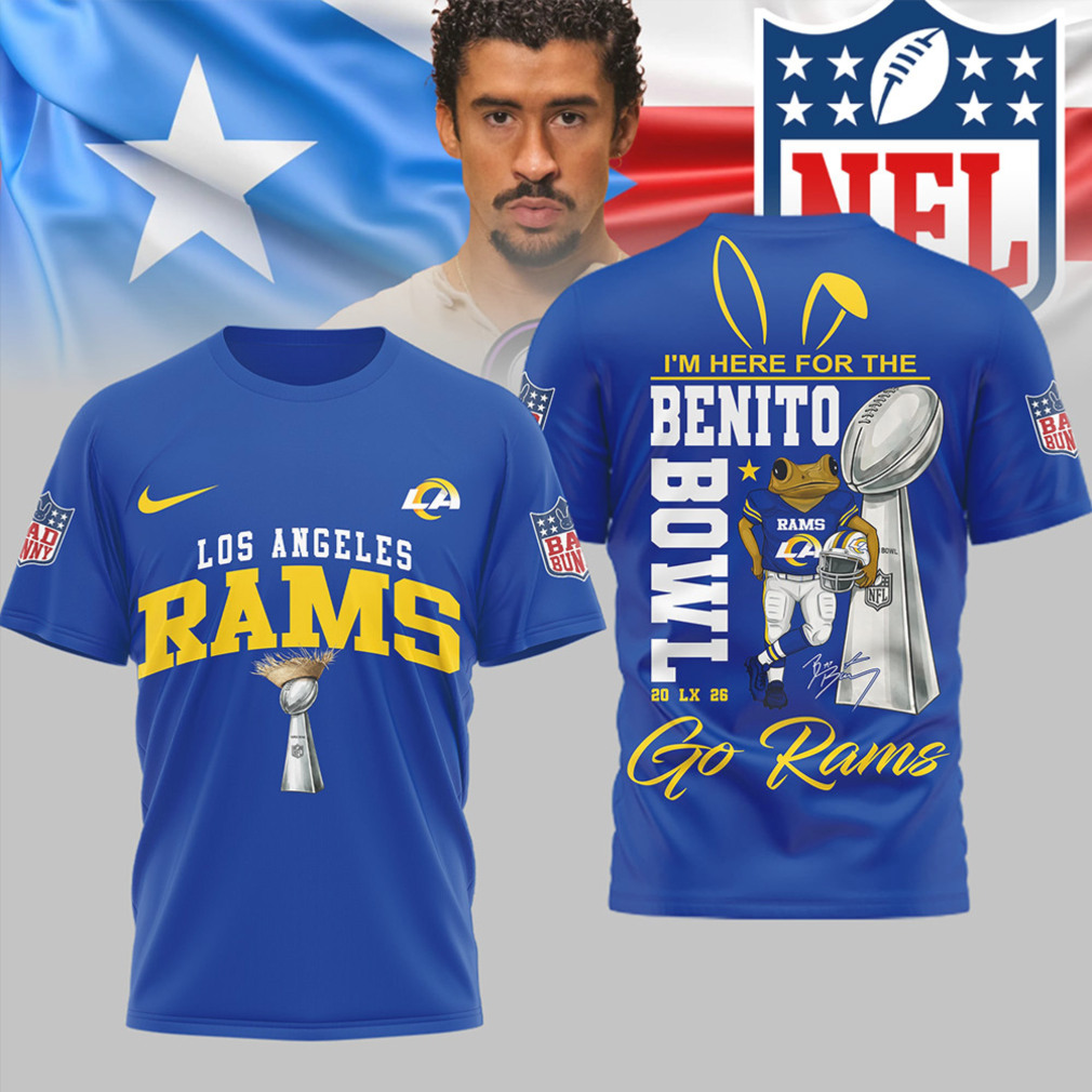 Los Angeles Rams Official NFL Benito Bowl 3D Shirt Los Angeles Rams Official NFL Benito Bowl 3D Shirt