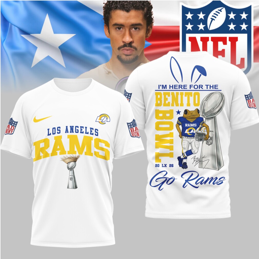 Los Angeles Rams Official NFL Benito Bowl 3D Shirt Los Angeles Rams Official NFL Benito Bowl 3D Shirt