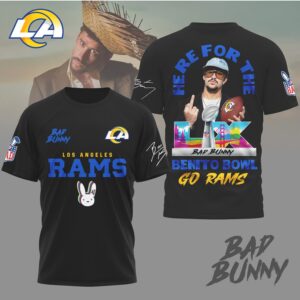 Los Angeles Rams Official NFL Benito Bowl Fan 3D Shirt