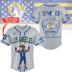Los Angeles Rams Official NFL Teacher Appreciation Month Jersey Shirt Los Angeles Rams Official NFL Teacher Appreciation Month Jersey Shirt