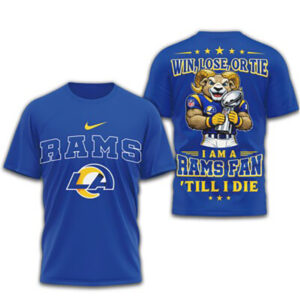 Los Angeles Rams Win Lose or Tie Fan Gameday 2026 Shirt