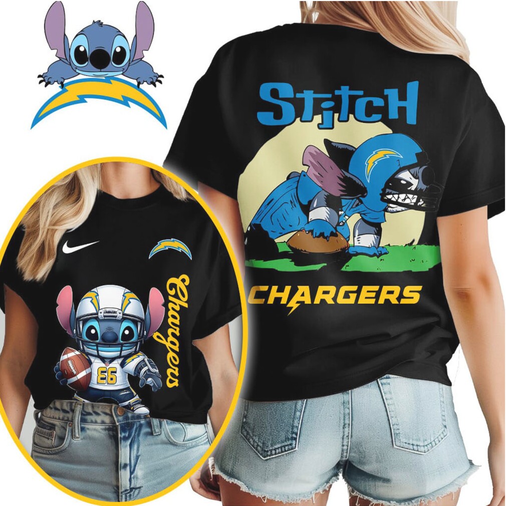Los angeles Charger Official NFL Stitch 3D Shirt Los angeles Charger Official NFL Stitch 3D Shirt