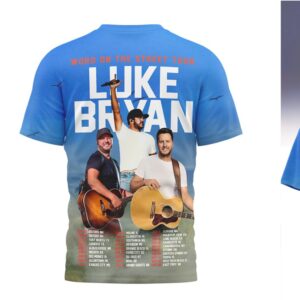 Luke Bryan Word On The Street Tour 2026 Country Music Fan Apparel