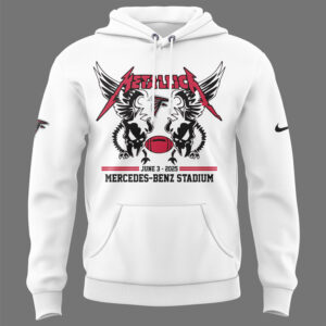 M72 World Tour x Atlanta Falcons White Hoodie M72 World Tour x Atlanta Falcons White Hoodie