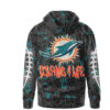 Miami Dolphins x Green Day Punk Skull Mohawk Graphic Tee Miami Dolphins x Green Day Punk Skull Mohawk Graphic Tee